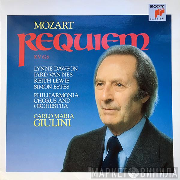 - Wolfgang Amadeus Mozart & Philharmonia Chorus , Philharmonia Orchestra , Carlo Maria Giulini , Lynne Dawson , Jard Van Nes , Keith Lewis   Simon Estes  - Requiem KV 626