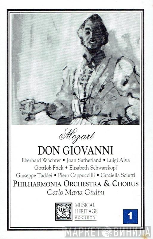 , Wolfgang Amadeus Mozart & Philharmonia Orchestra , Philharmonia Chorus  Carlo Maria Giulini  - Don Giovanni
