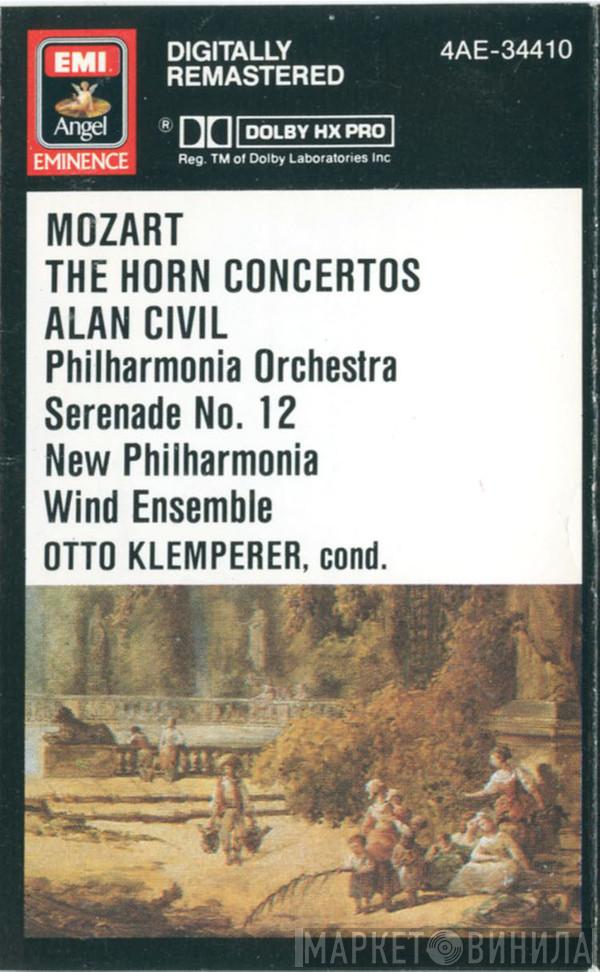 , Wolfgang Amadeus Mozart , Alan Civil , Otto Klemperer  Philharmonia Orchestra  - Horn Concertos