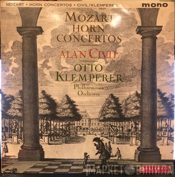 , Wolfgang Amadeus Mozart , Alan Civil , Otto Klemperer  Philharmonia Orchestra  - Horn Concertos