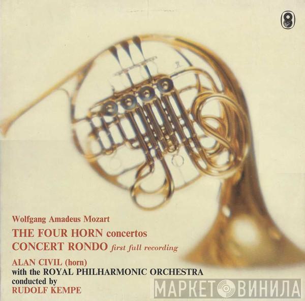 Wolfgang Amadeus Mozart, Alan Civil, The Royal Philharmonic Orchestra, Rudolf Kempe - The Four Horn Concertos