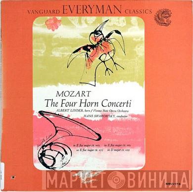 - Wolfgang Amadeus Mozart , Albert Linder , Orchester Der Wiener Staatsoper  Hans Swarowsky  - Mozart's Four Horn Concertos