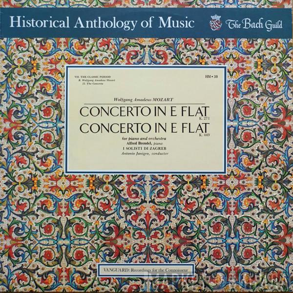 - Wolfgang Amadeus Mozart , Alfred Brendel , Zagrebački Solisti  Antonio Janigro  - Concertos For Piano And Orchestra In E Flat Major K.271 And K.449