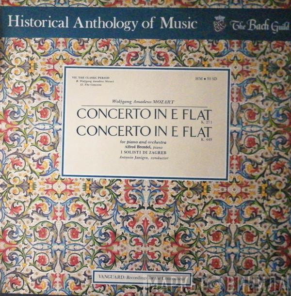 - Wolfgang Amadeus Mozart , Alfred Brendel , Zagrebački Solisti  Antonio Janigro  - Piano Concertos In E Flat K.271 And K.449