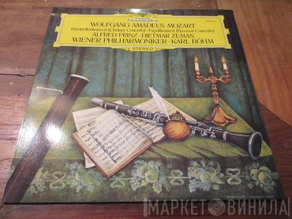 - Wolfgang Amadeus Mozart , Alfred Prinz , Dietmar Zeman , Wiener Philharmoniker  Karl Böhm  - Clarinet Concerto • Bassoon Concerto