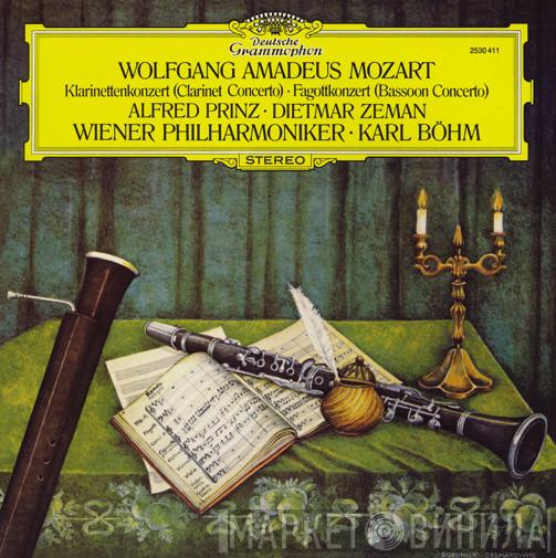 - Wolfgang Amadeus Mozart , Alfred Prinz , Dietmar Zeman , Wiener Philharmoniker  Karl Böhm  - Klarinettenkonzert (Clarinet Concerto) • Fagottkonzert (Bassoon Concerto)