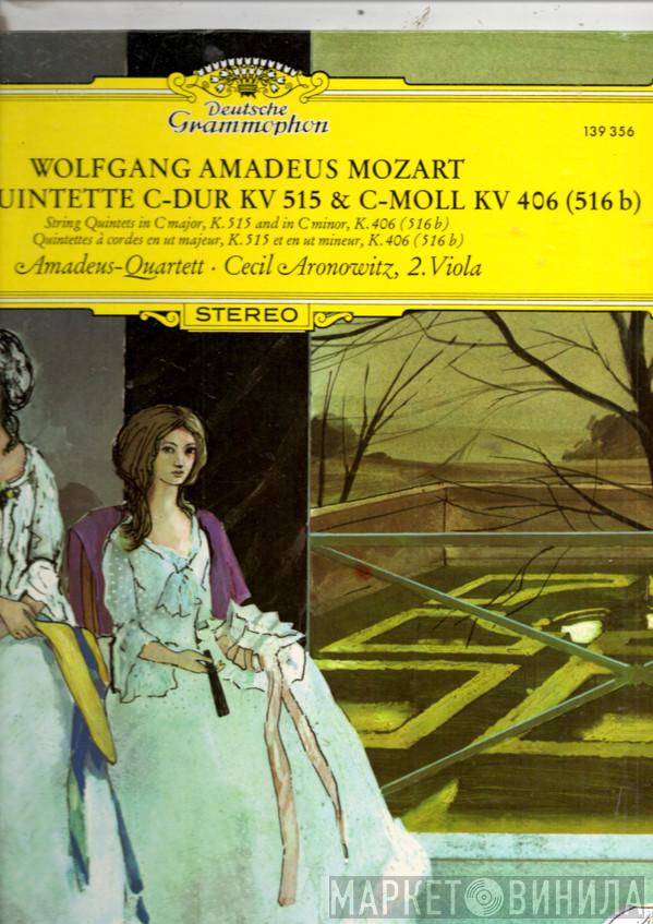 Wolfgang Amadeus Mozart, Amadeus-Quartett, Cecil Aronowitz - Streichquintette C-Dur KV 505 & C-Moll KV 406 (516b)