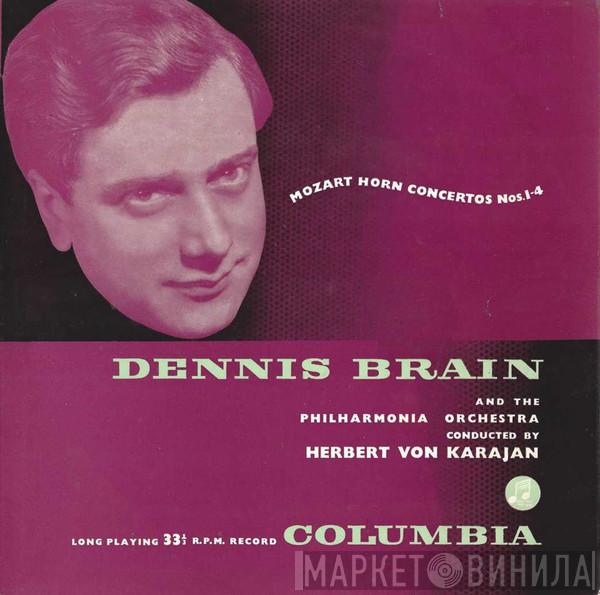 , Wolfgang Amadeus Mozart And Dennis Brain Conducted By Philharmonia Orchestra  Herbert von Karajan  - Horn Concertos Nos. 1-4