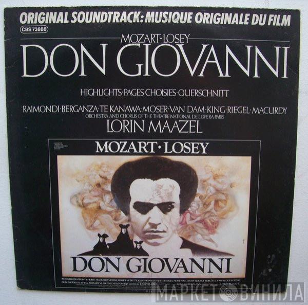 - Wolfgang Amadeus Mozart And Lorin Maazel  Orchestre National De L'Opéra De Paris  - Don Giovanni - Highlights, Pages Choisies, Querschnitt