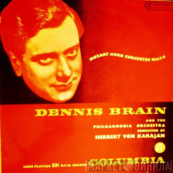 , Wolfgang Amadeus Mozart And The Dennis Brain Conducted By Philharmonia Orchestra  Herbert von Karajan  - Mozart Horn Concertos Nos. 1-4