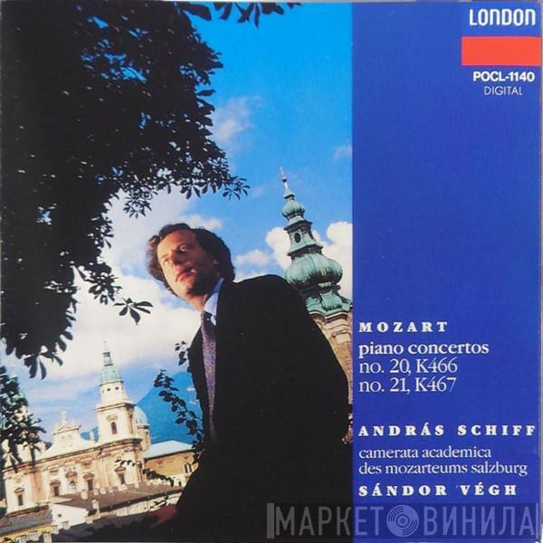 - Wolfgang Amadeus Mozart , András Schiff , Camerata Academica Salzburg  Sándor Végh  - Piano Concertos No. 20, K466, No. 21, K467