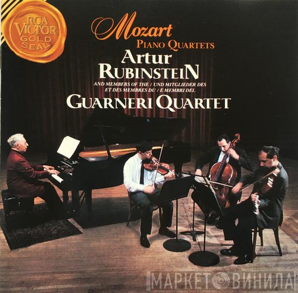, Wolfgang Amadeus Mozart , Arthur Rubinstein  Guarneri Quartet  - Piano Quartets