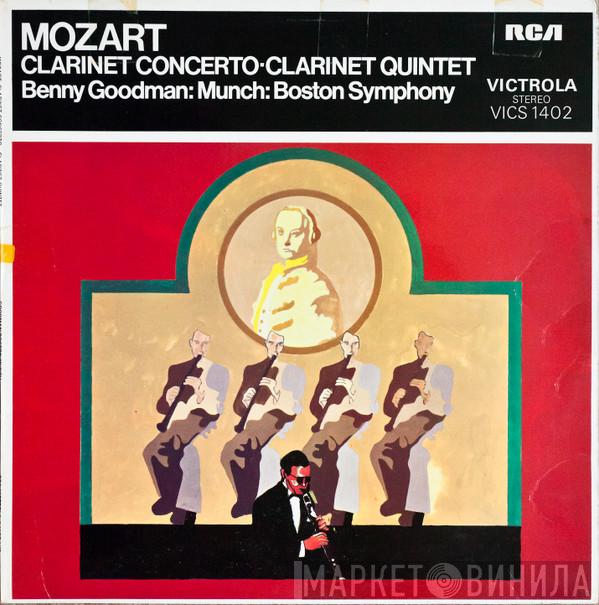 Wolfgang Amadeus Mozart, Benny Goodman, Charles Munch, Boston Symphony Orchestra - Clarinet Concerto · Clarinet Quintet