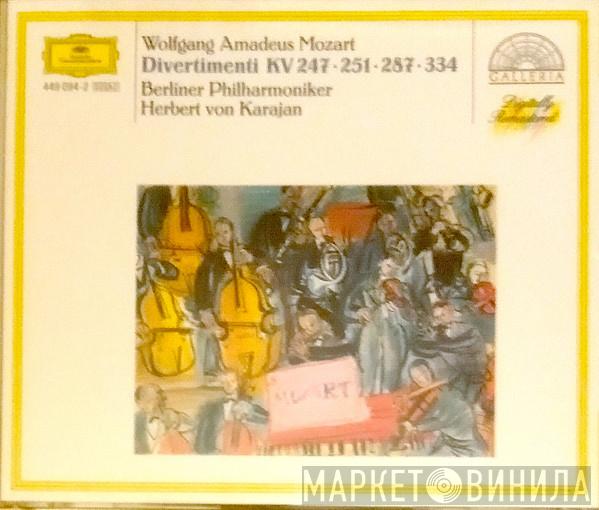Wolfgang Amadeus Mozart, Berliner Philharmoniker, Herbert von Karajan - Divertimenti KV 247-251-287-334