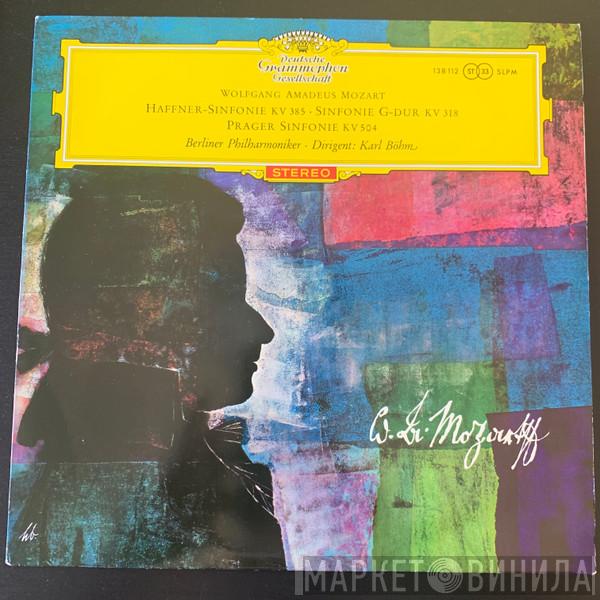 , Wolfgang Amadeus Mozart , Berliner Philharmoniker  Karl Böhm  - Haffner-Sinfonie KV 385 · Sinfonie G-Dur KV 318 · Prager Sinfonie KV 504