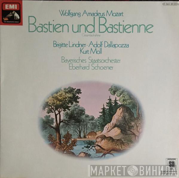 , Wolfgang Amadeus Mozart , Brigitte Lindner , Adolf Dallapozza , Kurt Moll , Bayerisches Staatsorchester  Eberhard Schoener  - Bastien Und Bastienne