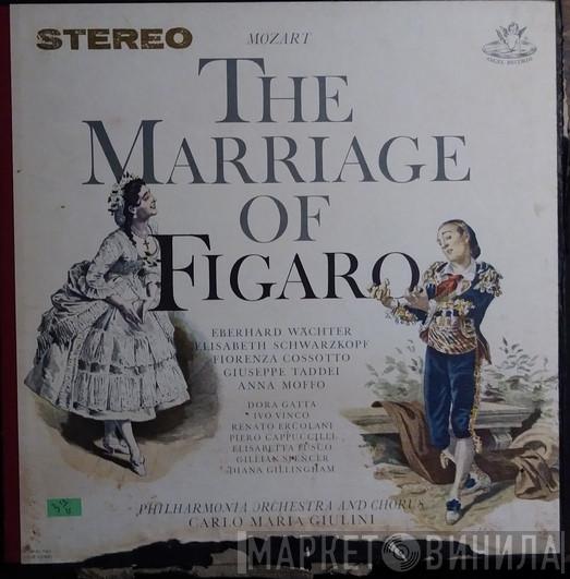 - Wolfgang Amadeus Mozart , Carlo Maria Giulini And Philharmonia Orchestra , Philharmonia Chorus , Eberhard Wächter , Elisabeth Schwarzkopf , Fiorenza Cossotto , Giuseppe Taddei , Anna Moffo , Dora Gatta , Ivo Vinco , Renato Ercolani , Piero Cappuccilli , Elisabetta Fusco , Gillian Spencer  Diana Gillingham  - The Marriage Of Figaro