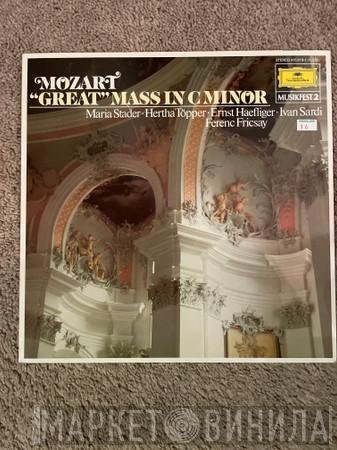 , Wolfgang Amadeus Mozart , Chor Der St. Hedwigs-Kathedrale Berlin  Radio-Symphonie-Orchester Berlin  - “Great” Mass in C minor