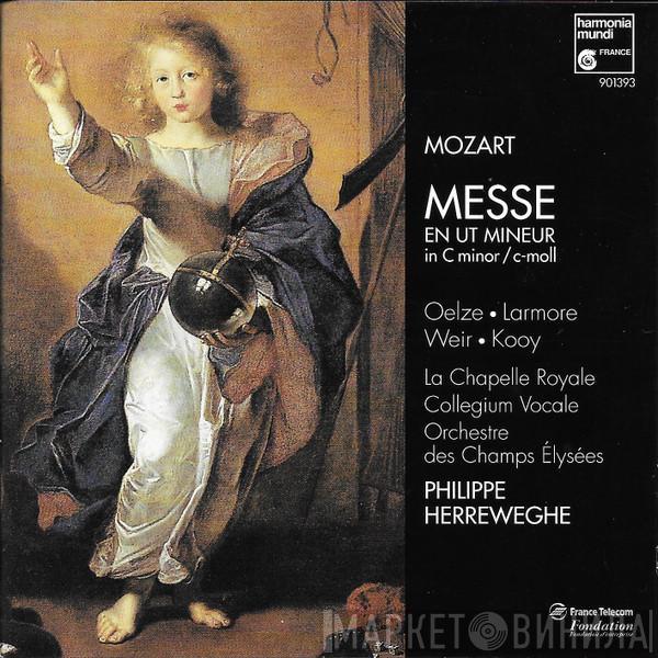 , Wolfgang Amadeus Mozart , Christiane Oelze , Jennifer Larmore , Scot Weir , Peter Kooij , Collegium Vocale , La Chapelle Royale  Philippe Herreweghe  - Messe en Ut Mineur K. 427, Meistermusik K. 477 (479 a)