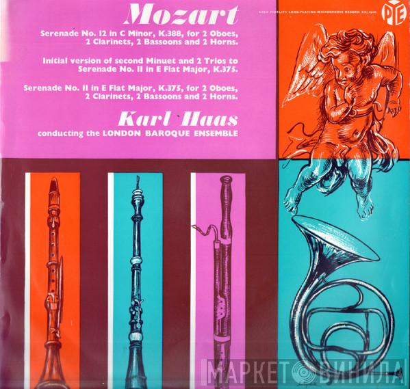 , Wolfgang Amadeus Mozart Conducting Karl Haas  London Baroque Ensemble  - Wind Serenades