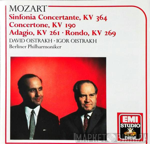 Wolfgang Amadeus Mozart, David Oistrach, Igor Oistrach, Berliner Philharmoniker - Sinfonia Concertante Etc.
