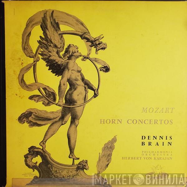 , Wolfgang Amadeus Mozart , Dennis Brain , Philharmonia Orchestra  Herbert von Karajan  - Horn Concertos