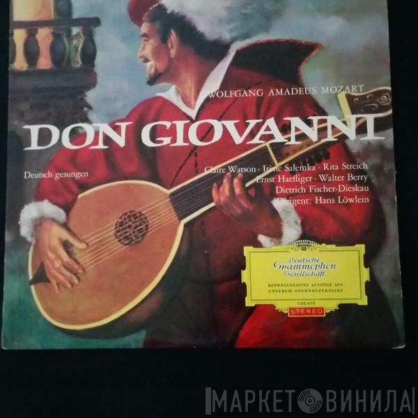 - Wolfgang Amadeus Mozart , Dietrich Fischer-Dieskau , Irène Salemka , Rita Streich , Claire Watson , Ernst Haefliger , Walter Berry  Hans Löwlein  - Don Giovanni