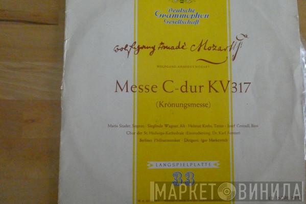 – Wolfgang Amadeus Mozart Dirigent: Berliner Philharmoniker  Igor Markevitch  - Messe C-Dur (Krönungsmesse)