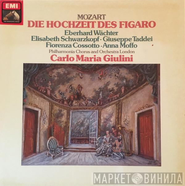 , Wolfgang Amadeus Mozart , Eberhard Wächter , Elisabeth Schwarzkopf , Giuseppe Taddei , Anna Moffo , Philharmonia Chorus , Philharmonia Orchestra  Carlo Maria Giulini  - Die Hochzeit Des Figaro
