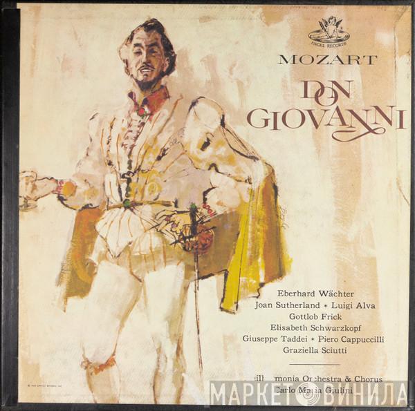 Wolfgang Amadeus Mozart, Eberhard Wächter, Joan Sutherland, Luigi Alva, Gottlob Frick, Elisabeth Schwarzkopf, Giuseppe Taddei, Piero Cappuccilli, Graziella Sciutti, Philharmonia Orchestra, Philharmonia Chorus, Carlo Maria Giulini - Don Giovanni