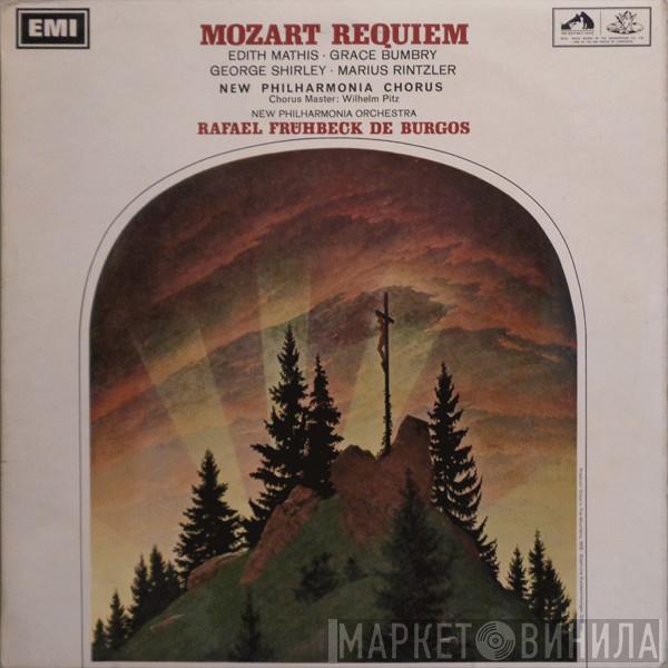 Wolfgang Amadeus Mozart, Edith MAthis, Grace Bumbry, George Shirley, Marius Rintzler, New Philharmonia Chorus, Wilhelm Pitz, New Philharmonia Orchestra, Rafael Frühbeck De Burgos - Requiem