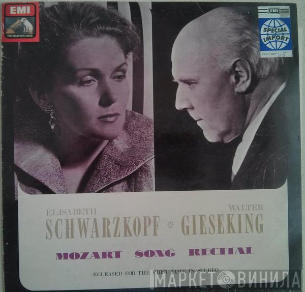 Wolfgang Amadeus Mozart, Elisabeth Schwarzkopf, Walter Gieseking - Mozart Song Recital