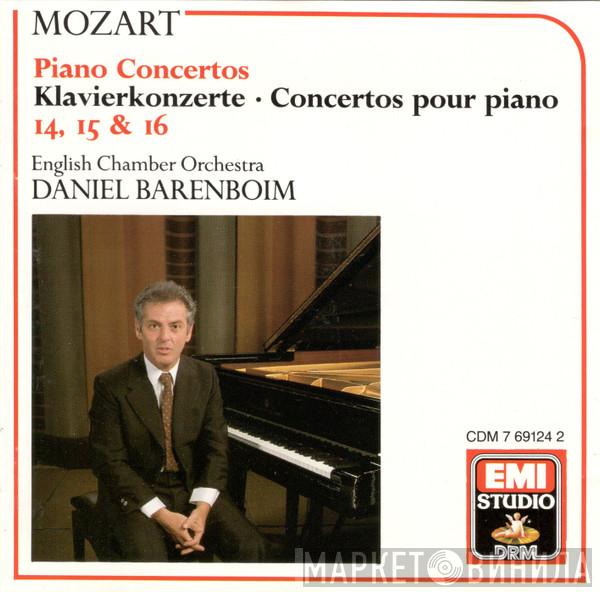 Wolfgang Amadeus Mozart, English Chamber Orchestra, Daniel Barenboim - Piano Concertos 14, 15 & 16