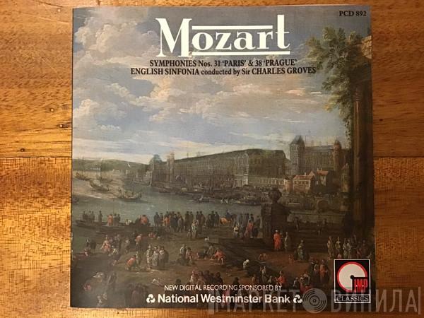 Wolfgang Amadeus Mozart, English Sinfonia, Sir Charles Groves - Symphony No.31 In D, K.297 'Paris' . Symphony No.38 In D, K.504 'Prague'