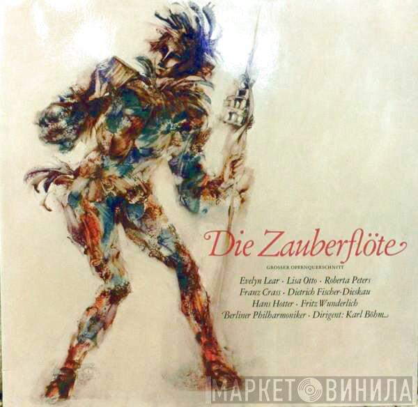 - Wolfgang Amadeus Mozart , Evelyn Lear , Lisa Otto , Roberta Peters , Franz Crass , Dietrich Fischer-Dieskau , Hans Hotter , Fritz Wunderlich Dirigent: Berliner Philharmoniker  Karl Böhm  - Die Zauberflöte (Grosser Opernquerschnitt)
