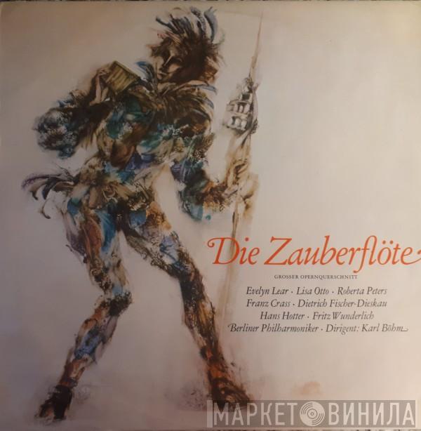 - Wolfgang Amadeus Mozart , Evelyn Lear , Lisa Otto , Roberta Peters , Franz Crass , Dietrich Fischer-Dieskau , Hans Hotter , Fritz Wunderlich Dirigent: Berliner Philharmoniker  Karl Böhm  - Die Zauberflöte (Grosser Opernquerschnitt)