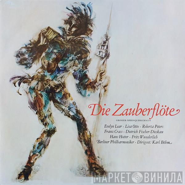 - Wolfgang Amadeus Mozart , Evelyn Lear , Lisa Otto , Roberta Peters , Franz Crass , Dietrich Fischer-Dieskau , Hans Hotter , Fritz Wunderlich Dirigent: Berliner Philharmoniker  Karl Böhm  - Die Zauberflöte (Grosser Opernquerschnitt)