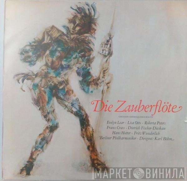- Wolfgang Amadeus Mozart , Evelyn Lear , Lisa Otto , Roberta Peters , Franz Crass , Dietrich Fischer-Dieskau , Hans Hotter , Fritz Wunderlich Dirigent: Berliner Philharmoniker  Karl Böhm  - Die Zauberflöte (Grosser Opernquerschnitt)