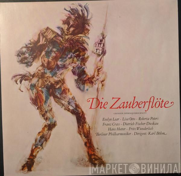 - Wolfgang Amadeus Mozart , Evelyn Lear , Lisa Otto , Roberta Peters , Franz Crass , Dietrich Fischer-Dieskau , Hans Hotter , Fritz Wunderlich Dirigent: Berliner Philharmoniker  Karl Böhm  - Die Zauberflöte (Grosser Opernquerschnitt)