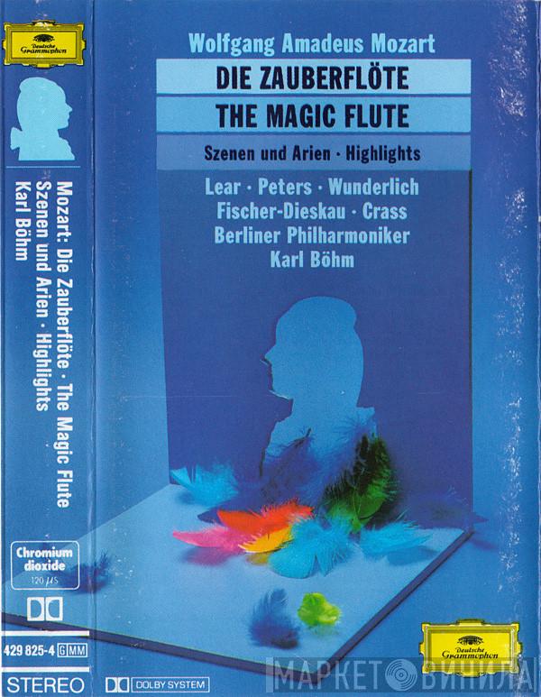 , Wolfgang Amadeus Mozart , Evelyn Lear , Roberta Peters , Fritz Wunderlich , Dietrich Fischer-Dieskau , Franz Crass , Berliner Philharmoniker  Karl Böhm  - Die Zauberflöte = The Magic Flute (Szenen Und Arien = Highlights)
