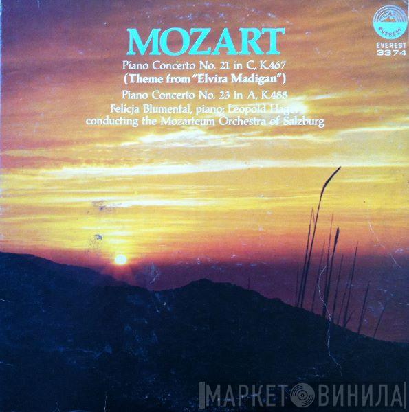 , Wolfgang Amadeus Mozart , Felicja Blumental , Das Mozarteum Orchester Salzburg  Leopold Hager  - Piano Concerto No. 21: Piano Concerto No. 23