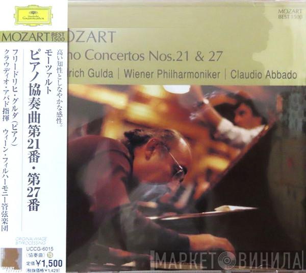 - Wolfgang Amadeus Mozart , Friedrich Gulda , Wiener Philharmoniker  Claudio Abbado  - Piano Concertos Nos. 21 & 27