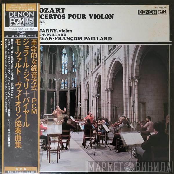 , Wolfgang Amadeus Mozart , Gérard Jarry , Orchestre De Chambre Jean-François Paillard  Jean-François Paillard  - Deux Concertos Pour Violon Et Orchestre Nº 1 et Nº 2