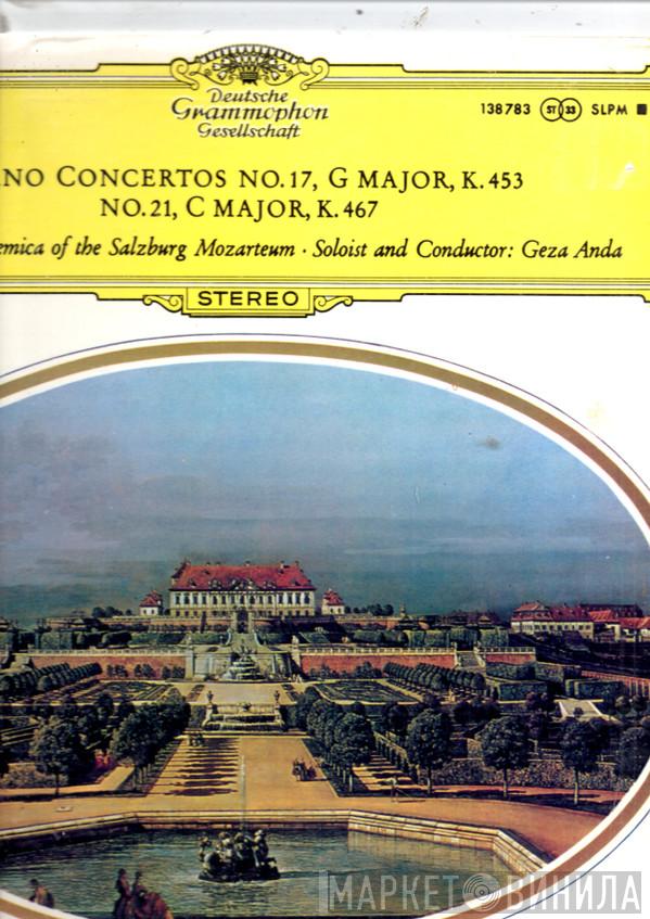 - Wolfgang Amadeus Mozart - Géza Anda  Camerata Academica Salzburg  - Piano Concertos No. 17 In G Major, K. 453 - No. 21 In C Major, K. 467