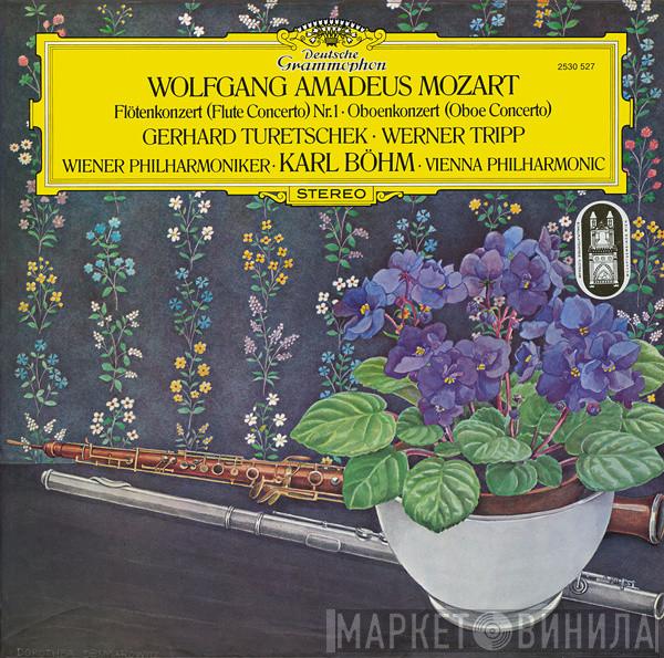 Wolfgang Amadeus Mozart, Gerhard Turetschek, Werner Tripp, Wiener Philharmoniker, Karl Böhm - Flötenkonzert (= Flute Concerto) Nr. 1 ∙ Oboenkonzert (= Oboe Concerto)