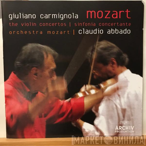 - Wolfgang Amadeus Mozart , Giuliano Carmignola , Orchestra Mozart  Claudio Abbado  - The Violin Concertos | Sinfonia Concertante