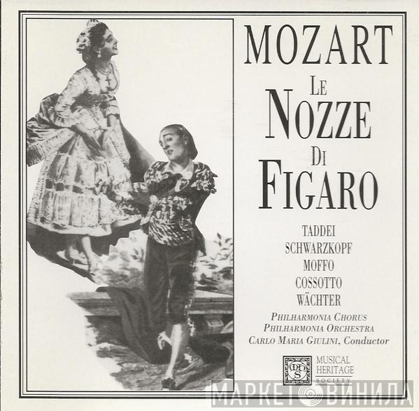 , Wolfgang Amadeus Mozart , Giuseppe Taddei , Elisabeth Schwarzkopf , Anna Moffo , Fiorenza Cossotto , Eberhard Wächter  Carlo Maria Giulini  - Le Nozze Di Figaro