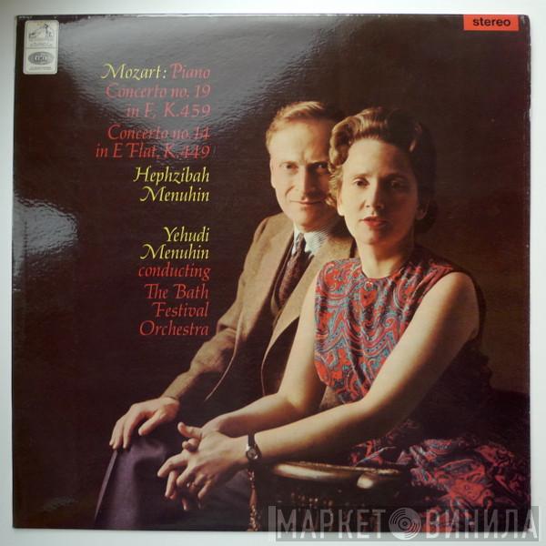 Wolfgang Amadeus Mozart, Hephzibah Menuhin, Yehudi Menuhin, Bath Festival Orchestra - Piano Concerto No. 19 In F, K.459 | Concerto No. 14 in E Flat, K.449