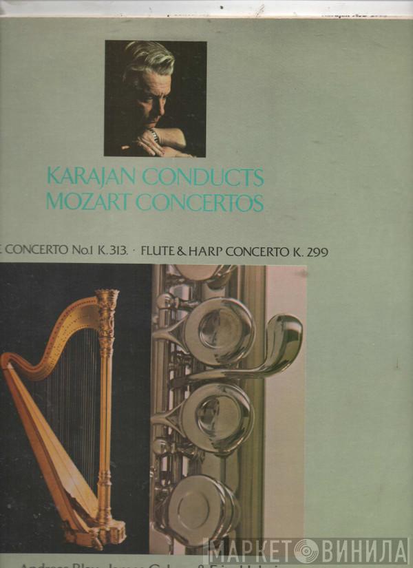 - Wolfgang Amadeus Mozart , Herbert von Karajan , Berliner Philharmoniker , Andreas Blau , James Galway  Fritz Helmis  - Karajan Conducts Mozart Concertos