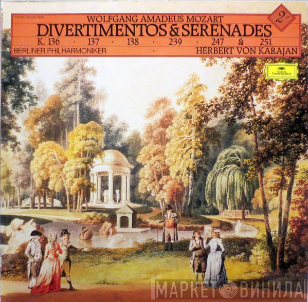 Wolfgang Amadeus Mozart, Herbert von Karajan, Berliner Philharmoniker - Divertimentos & Serenades